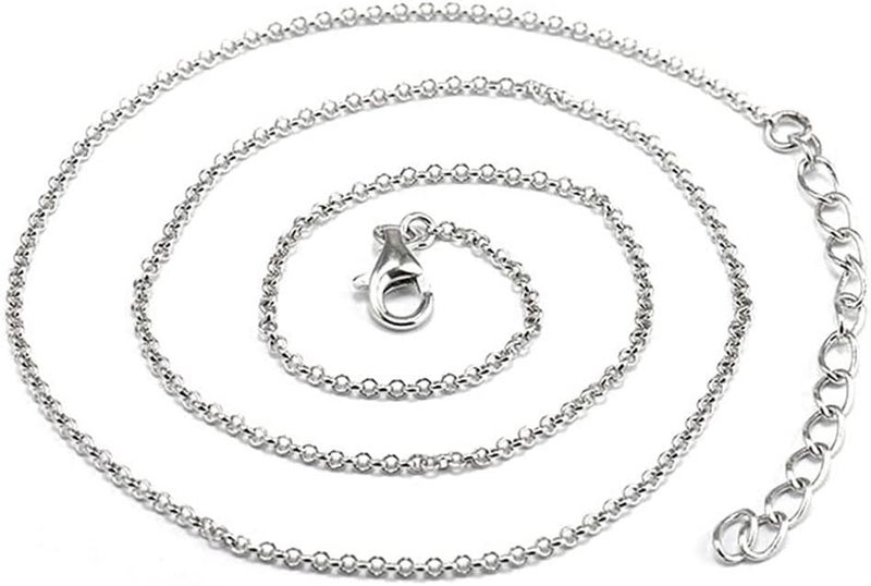Santuzza 925 Sterling Silver Adjustable Chain Necklace - Image 2